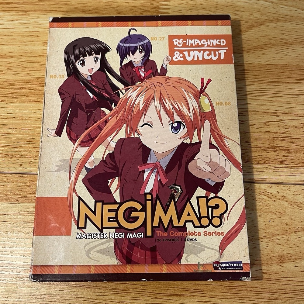 Negima! The Complete Series DVD Anime Collection
